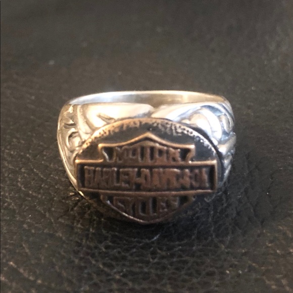Unkown Other - Harley Davidson Sterling silver .925 Ring 8.5